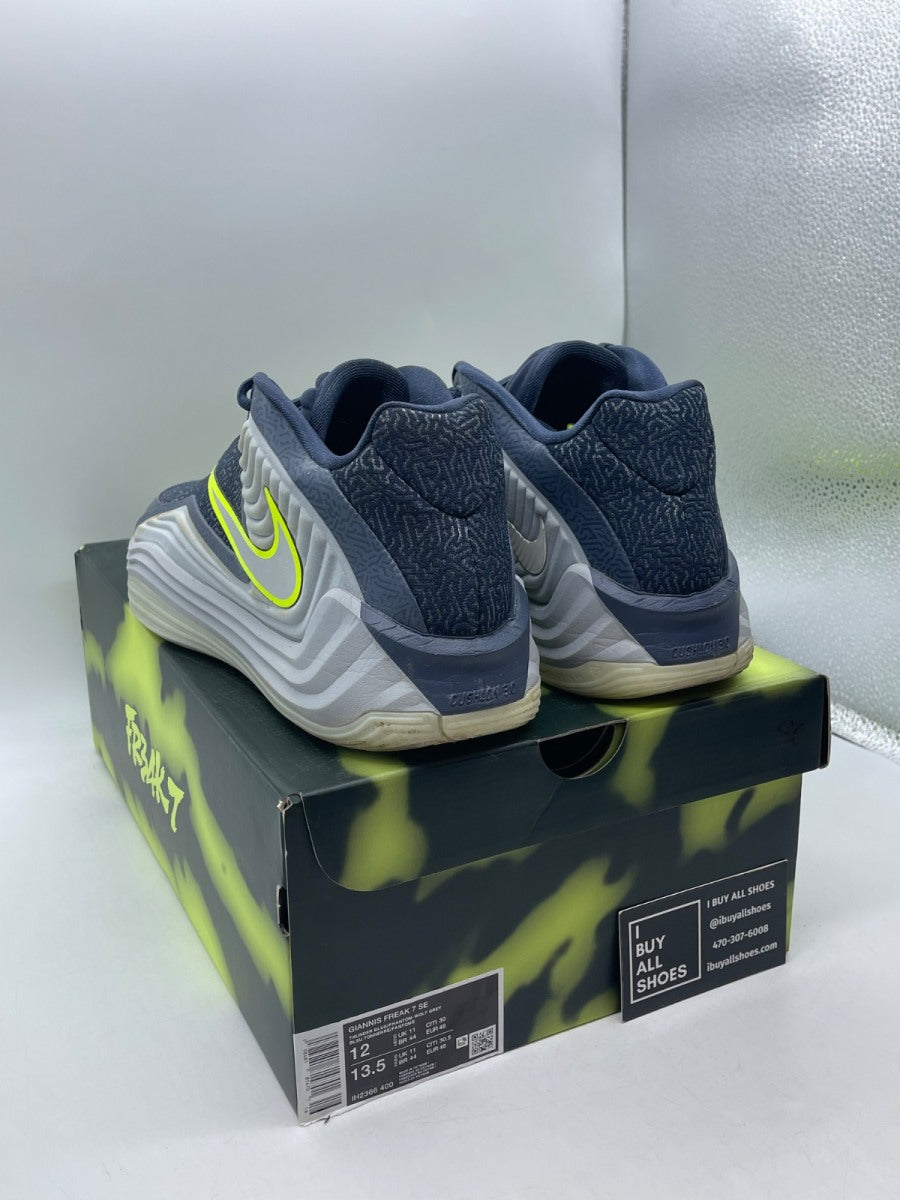 Nike Giannis Freak 7 'Thunder Blue' 12 (Moderately Worn Pre-Owned) - Image 4