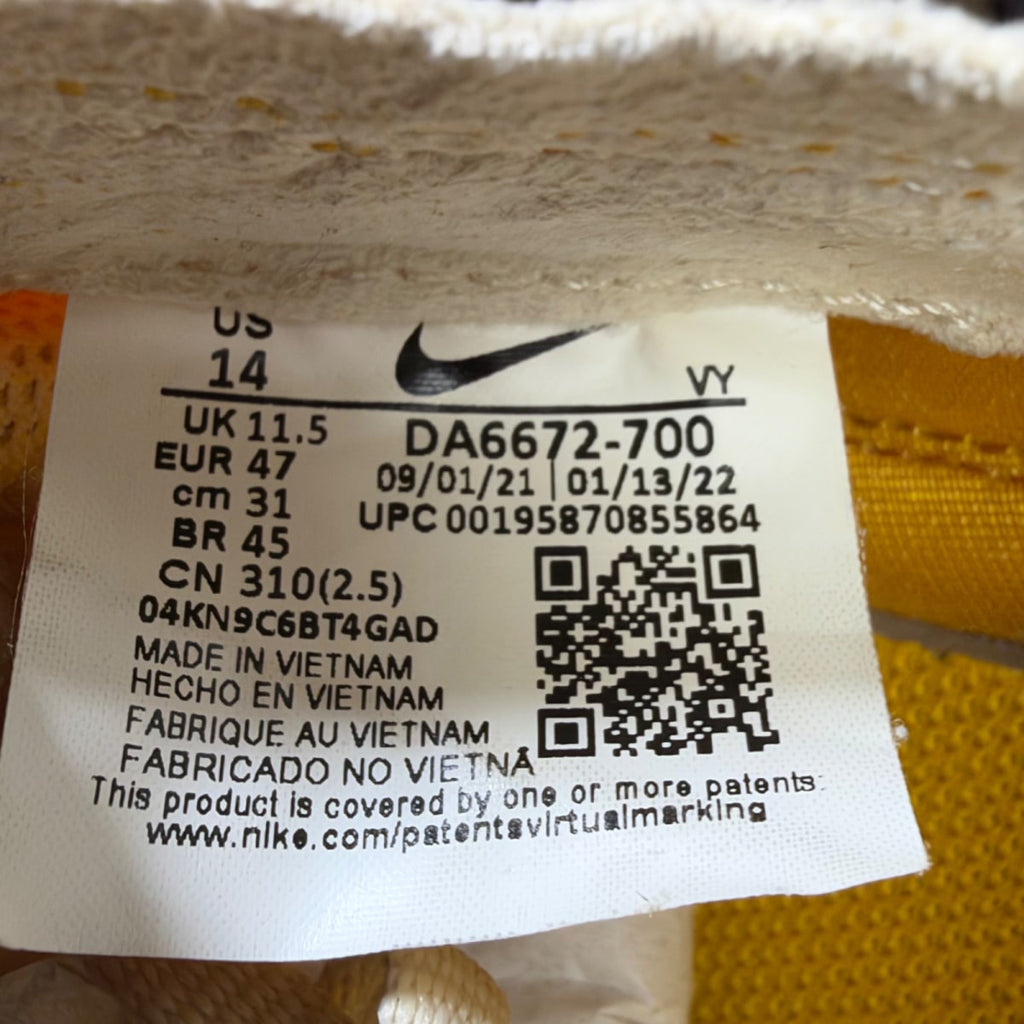 NikeCraft General Purpose Shoe Tom Sachs Archive Dark Sulfur (Size 14W / 12.5M) - aux