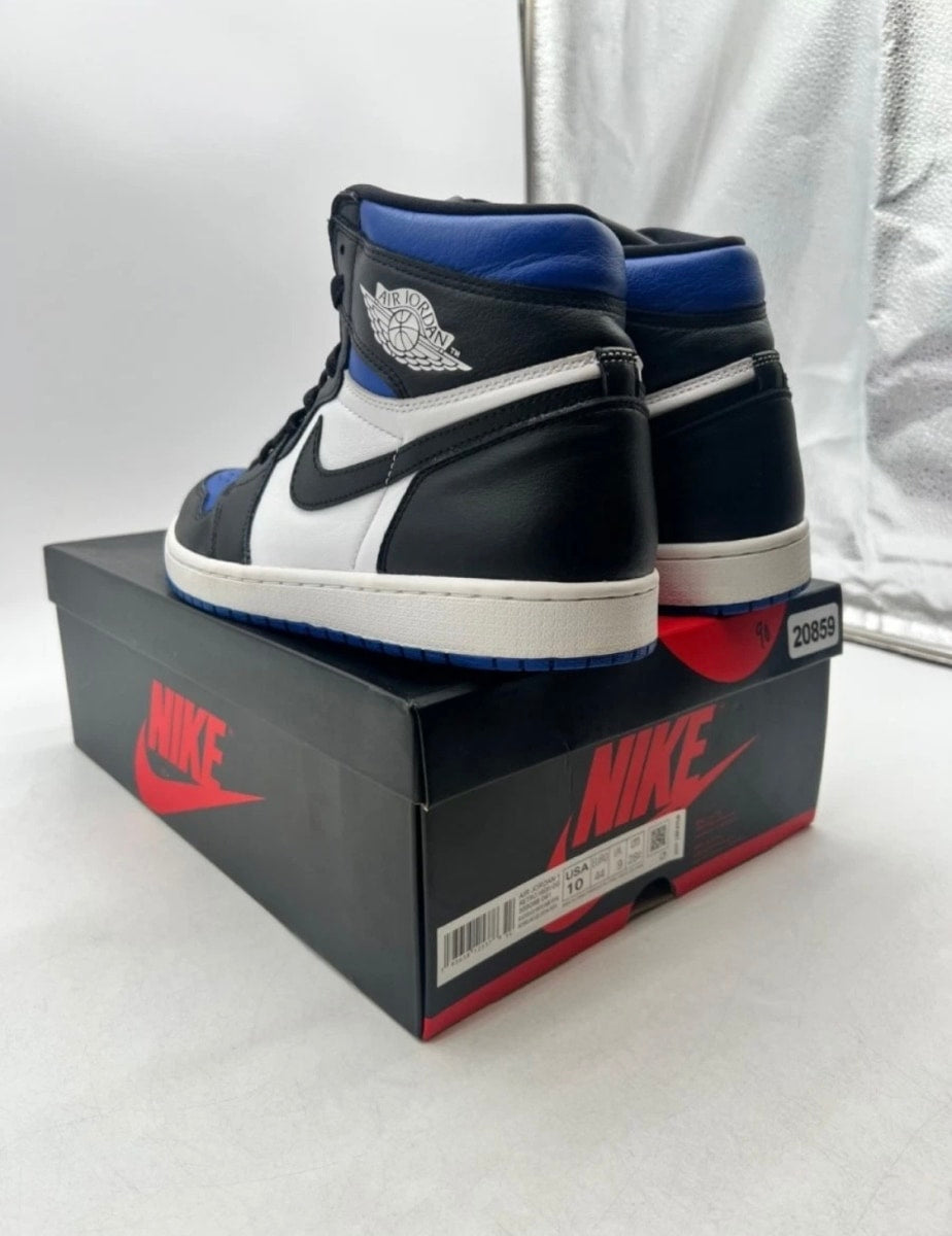 Jordan 1 Retro High Royal Toe 10 (Lightly Worn Pre-Owned)JordanBlack/White-Game Royal-Black - Image 4