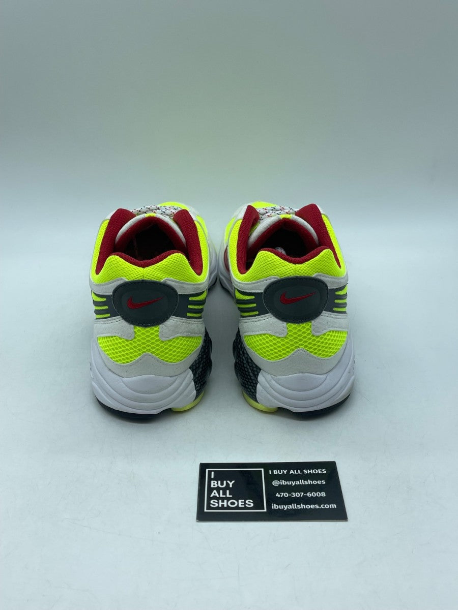 Nike Air Ghost Racer White Atom Red Neon Yellow 12 (Moderately Worn Pre-Owned) - Image 3