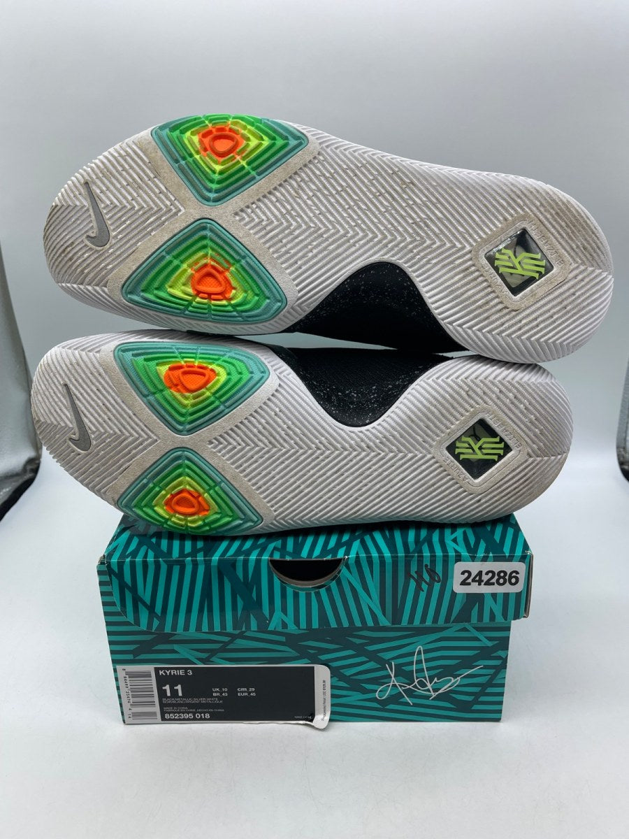 Nike Kyrie 3 Black Ice (Size 11) Moderately Worn - Image 7