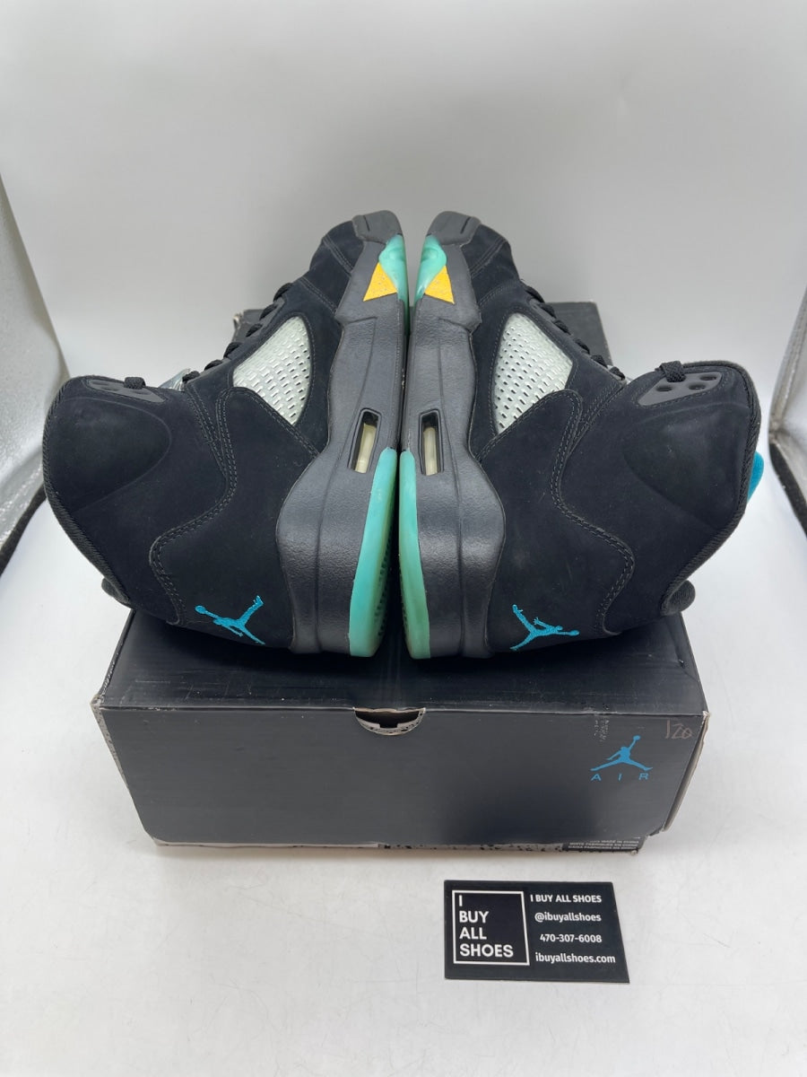 Jordan 5 Retro Aqua 10.5 (Moderately Worn Pre-Owned)