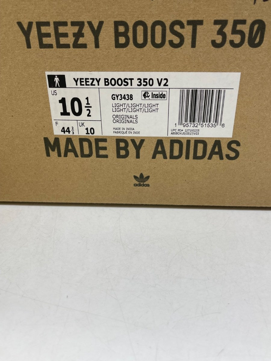 adidas Yeezy Boost 350 V2 Light 10.5 (Moderately Worn Pre-Owned)adidasLight/Light/Light - Image 9