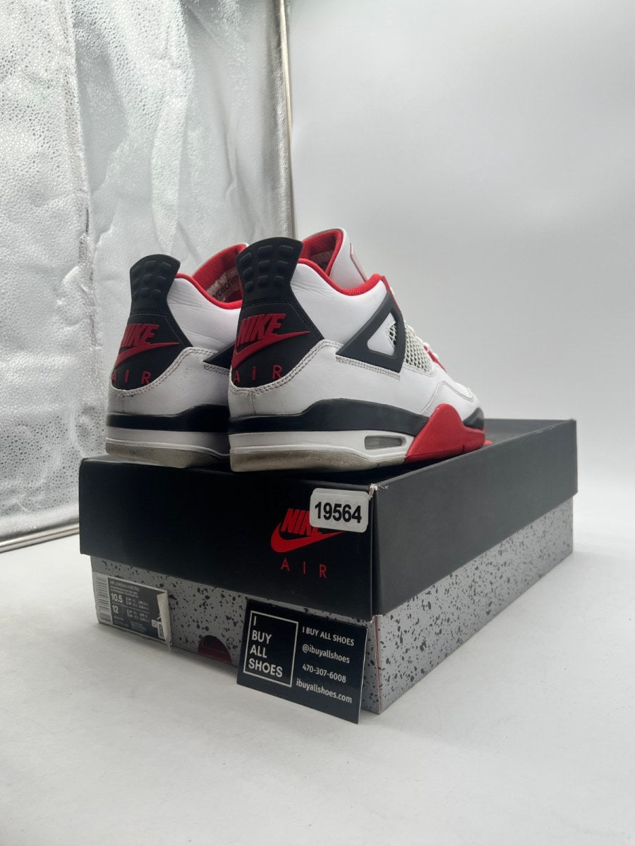 Jordan 4 Retro Fire Red (2020) 10.5 (Lightly Worn Pre-Owned) - Image 3