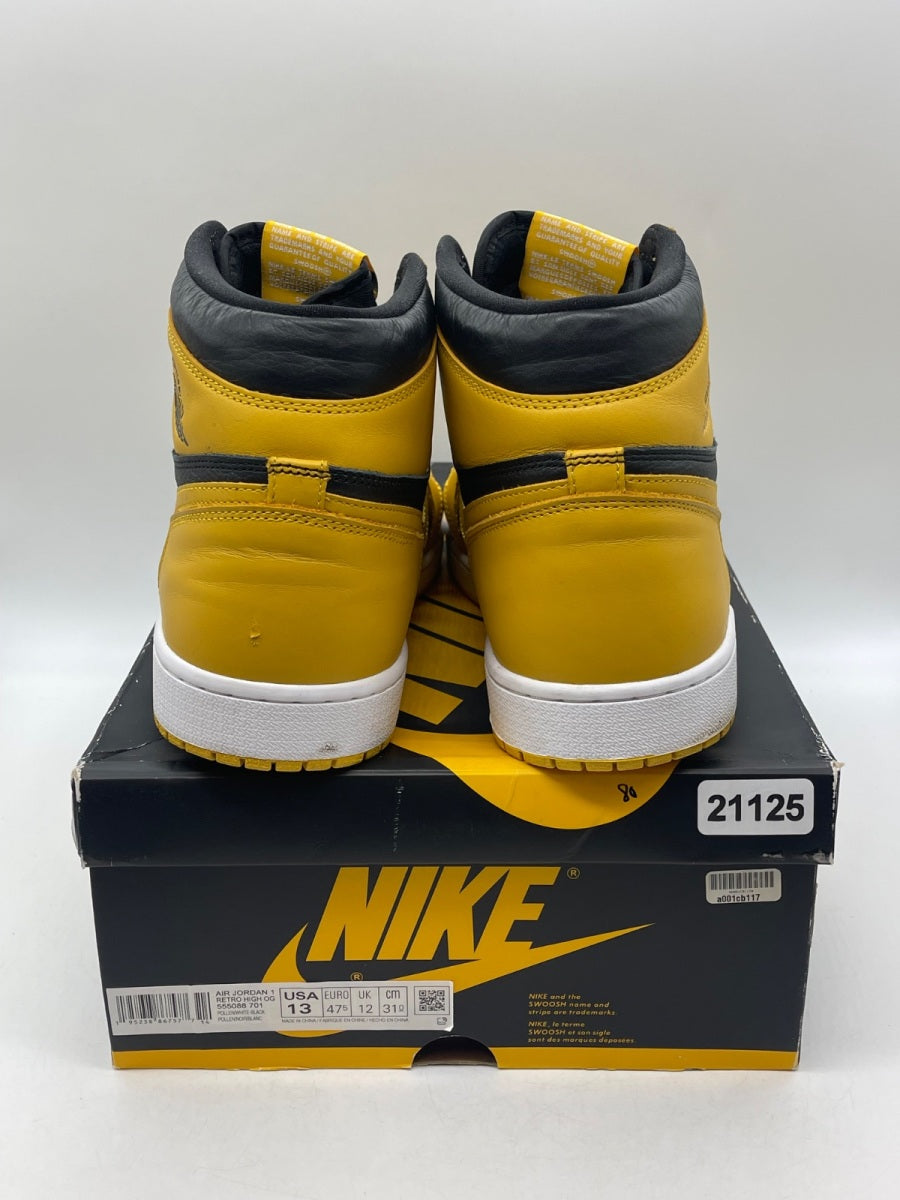 Jordan 1 Retro High Pollen 13 (Moderately Worn Pre-Owned) - Image 3