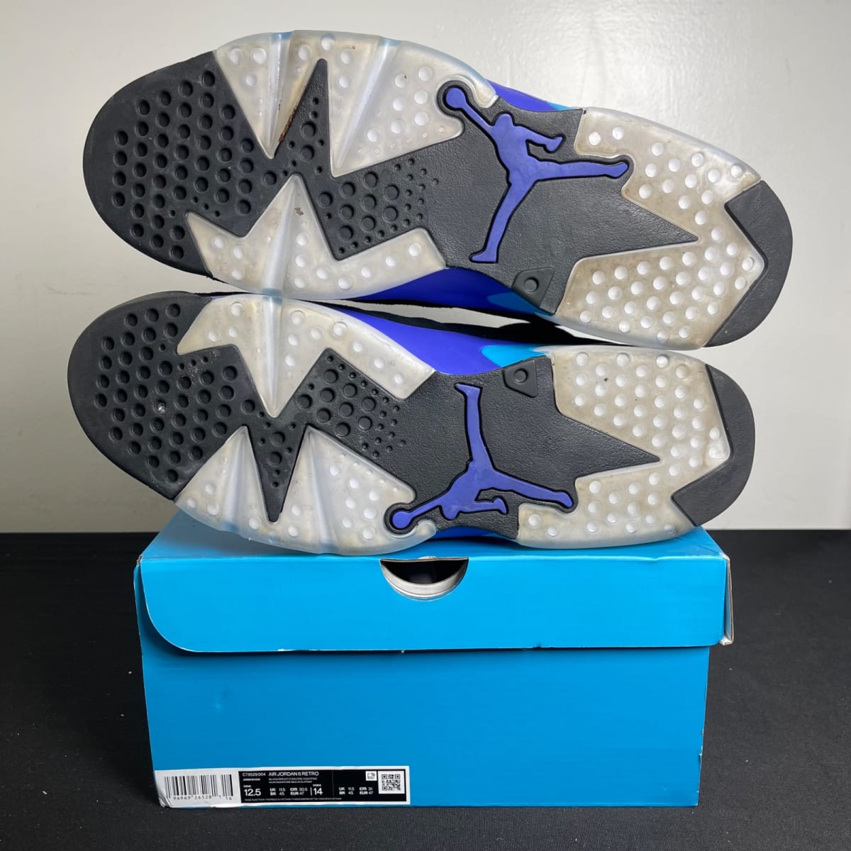 Jordan 6 Retro Aqua (Size 12.5) - aux