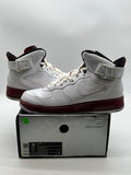Jordan Fusion 6 Varsity White Red 11 (Moderately Worn Pre-Owned)JordanWhite/Black-Varsity Red - Image 1