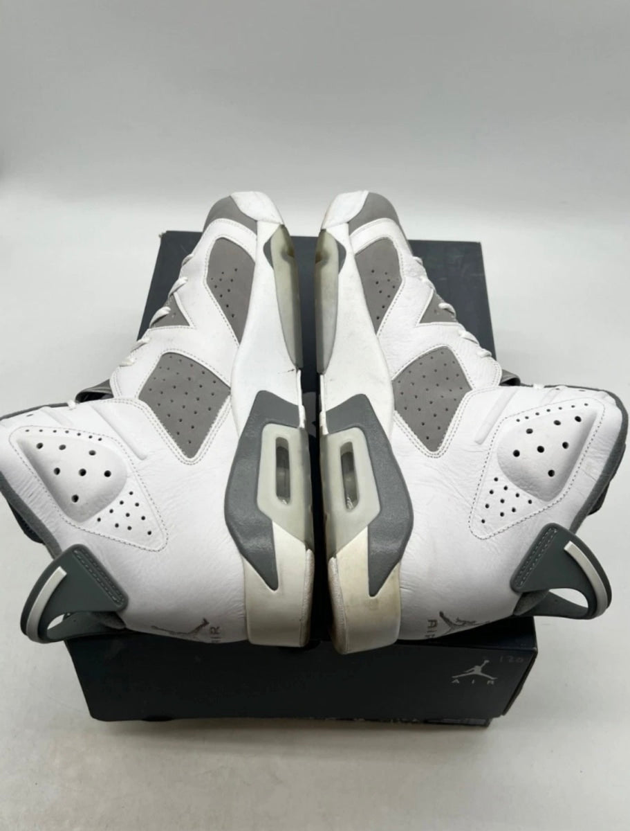 Jordan 6 Retro Cool Grey 15 (Moderately Worn Pre-Owned)JordanWhite/Medium Grey/Cool Grey - Image 9