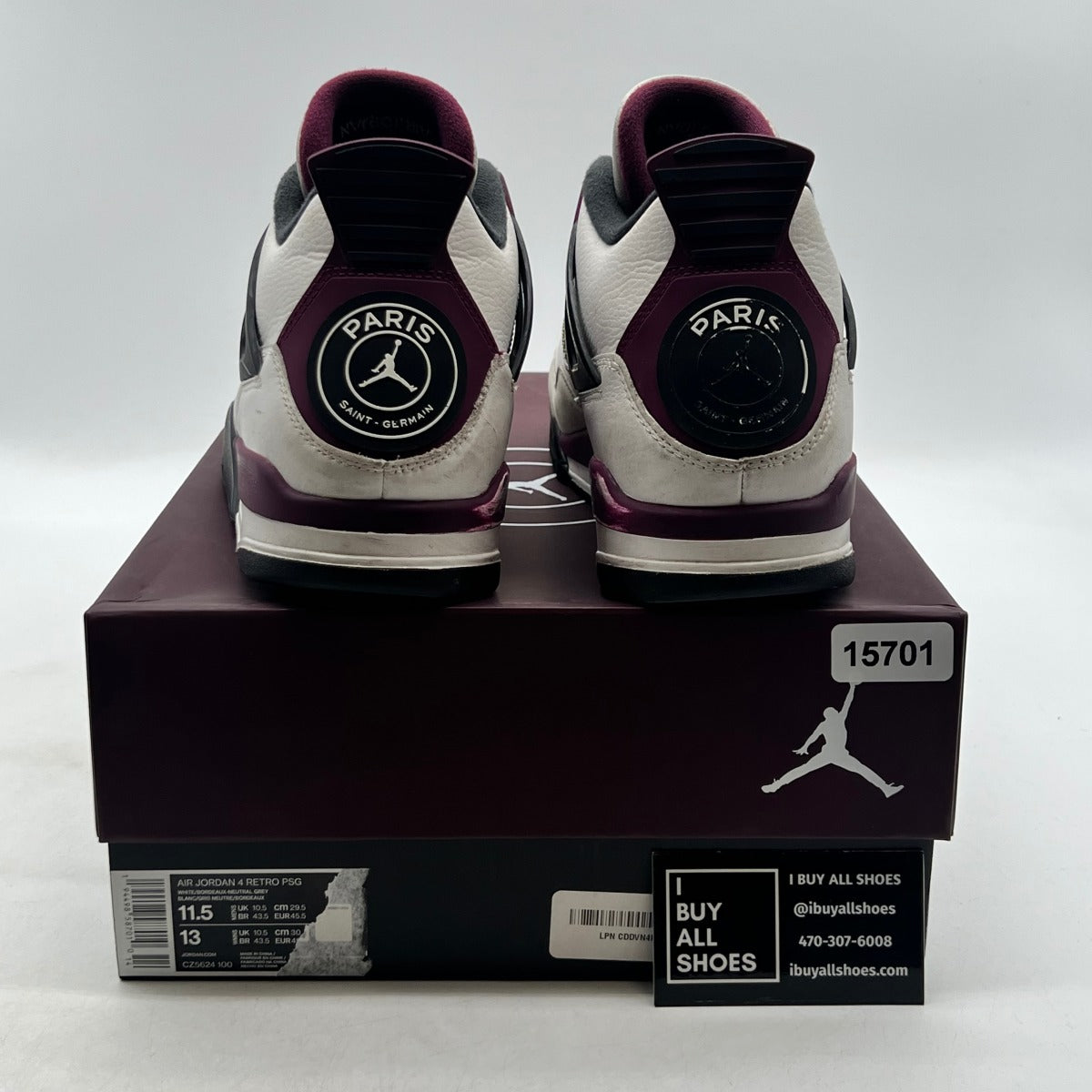 Jordan 4 Retro PSG Paris Saint-Germain - Image 3