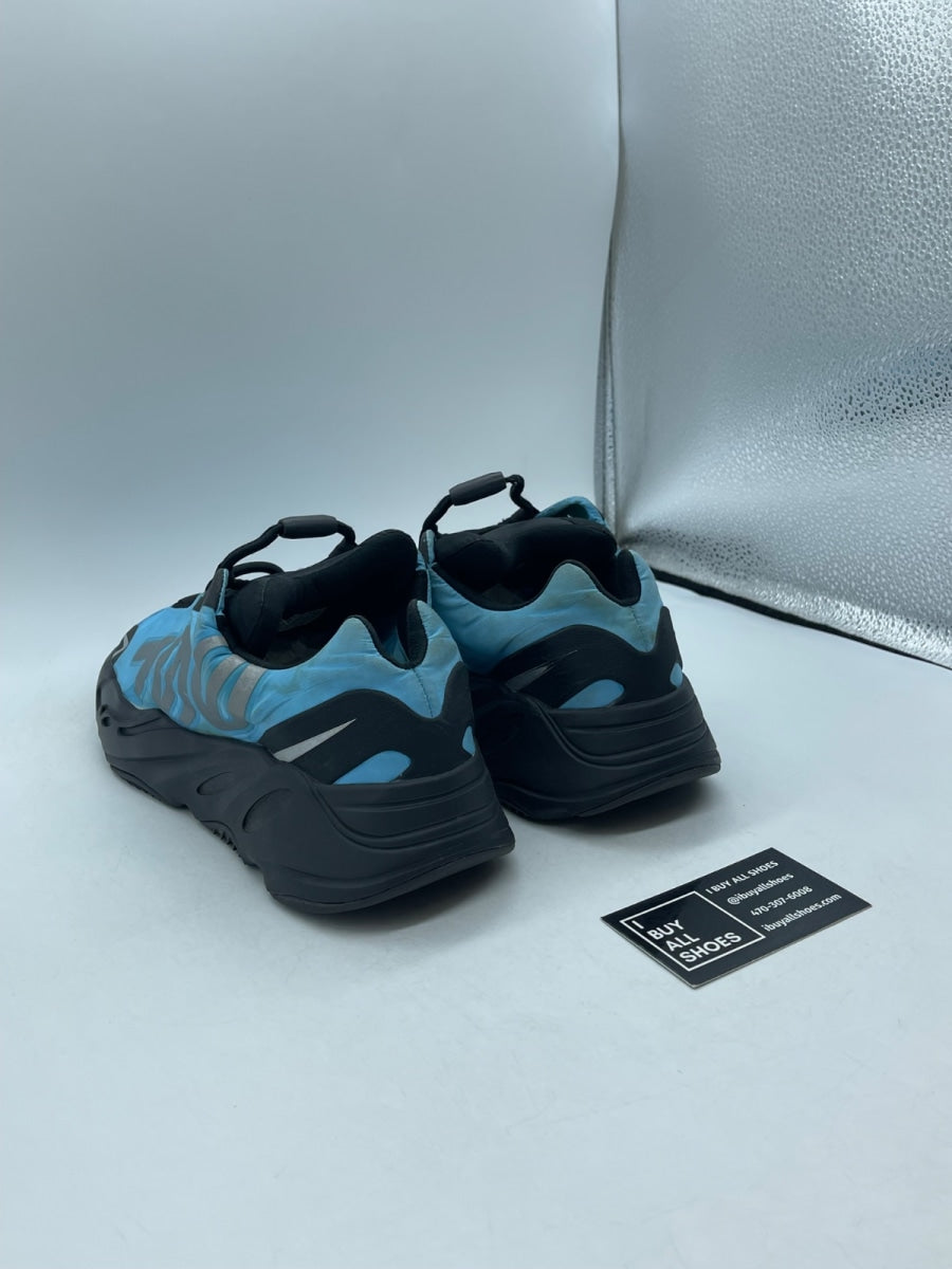 adidas Yeezy Boost 700 MNVN Bright Cyan 9 (Moderately Worn Pre-Owned) - Image 4