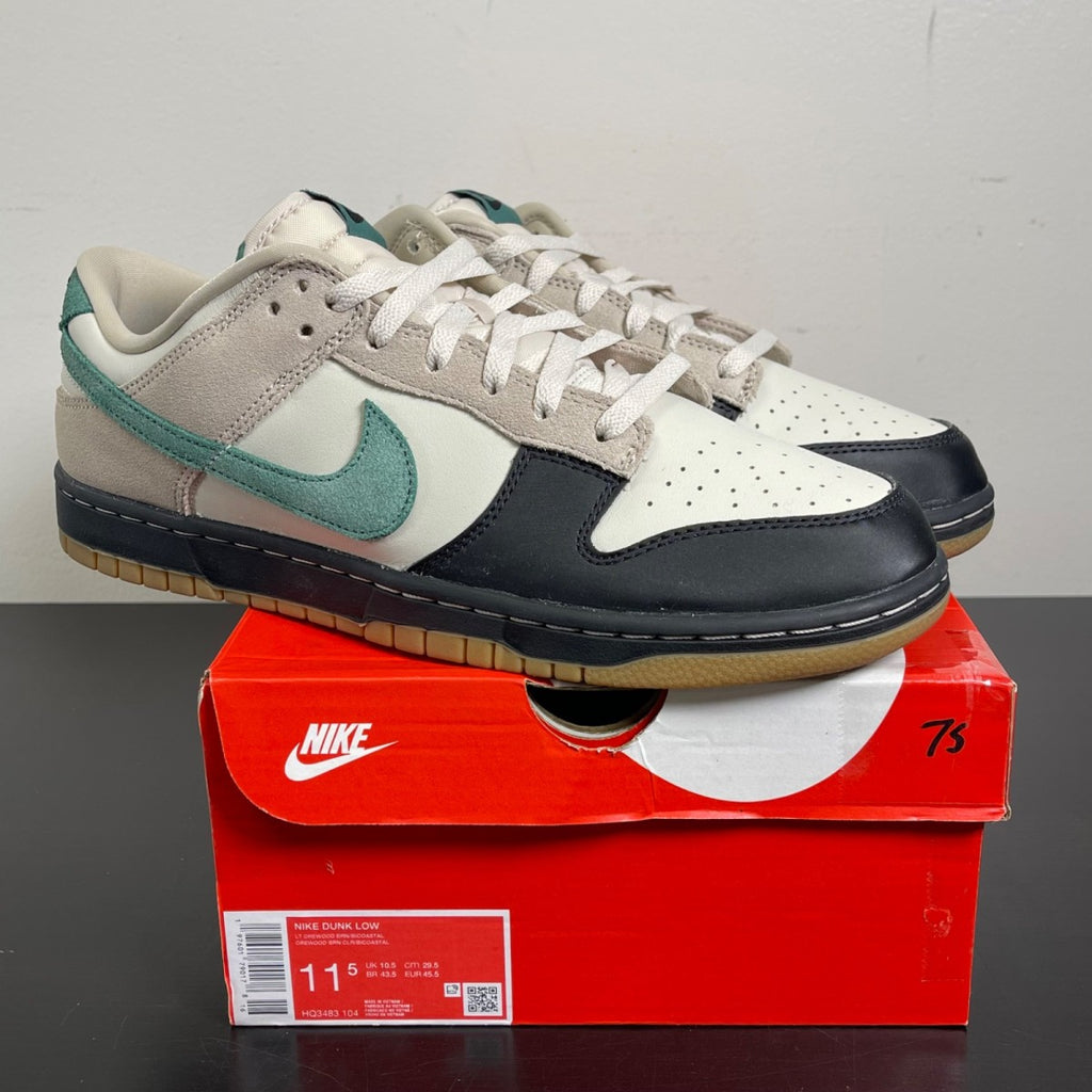 Nike Dunk Low Light Orewood Brown Bicoastal 11.5 (Moderately Worn Pre-Owned)NikeLight Orewood Brown/Cream II/Black/Bicoastal - Image 1