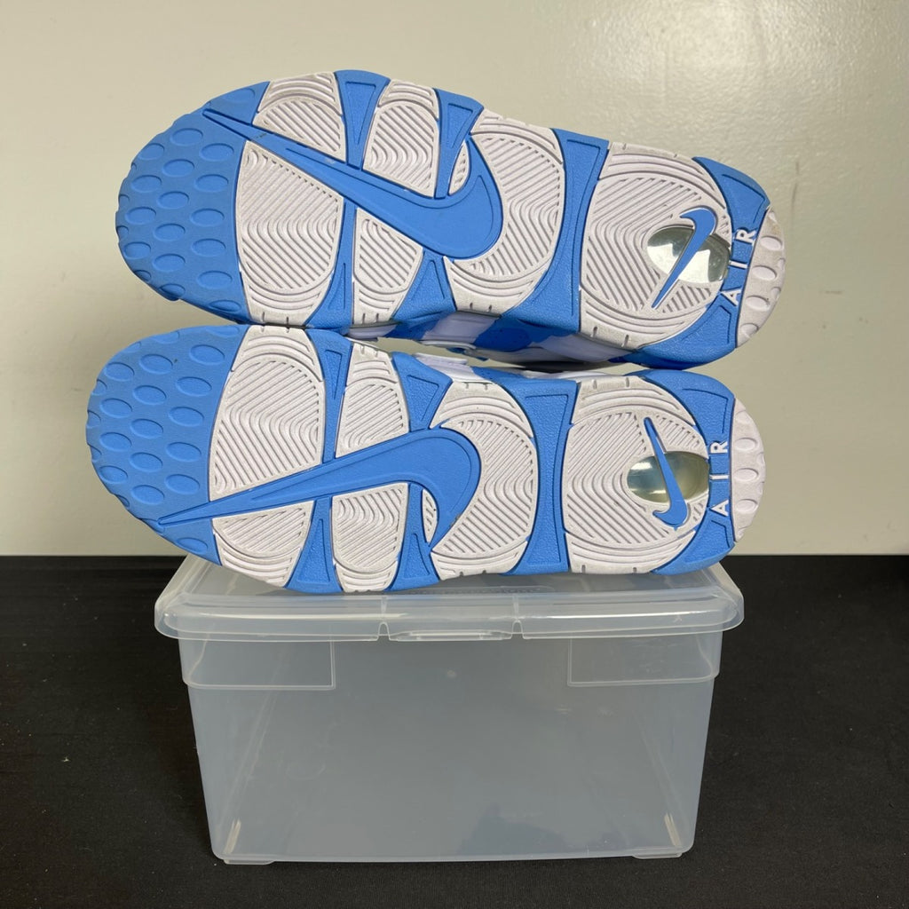 Nike Air More Uptempo University Blue 9.5 (Moderately Worn Pre-Owned)NikeUniversity Blue/White - Image 5