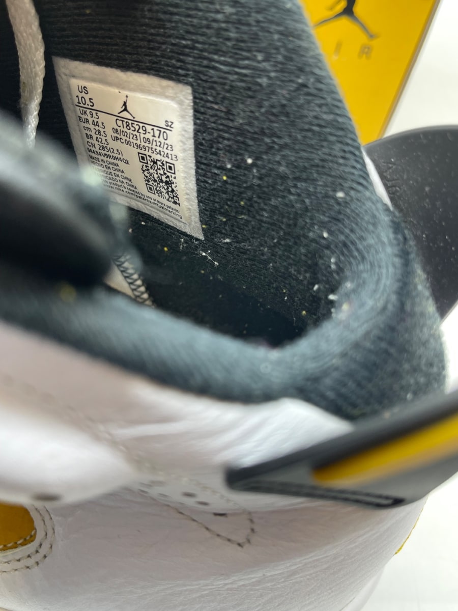 Jordan 6 Retro Yellow Ochre (Size 10.5) - Image 8