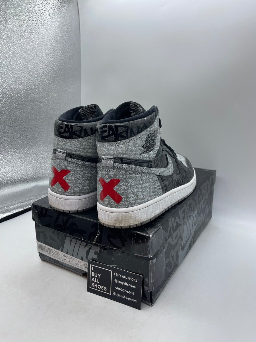 Jordan 1 Retro High OG Rebellionaire 9 (Moderately Worn Pre-Owned) - Image 5