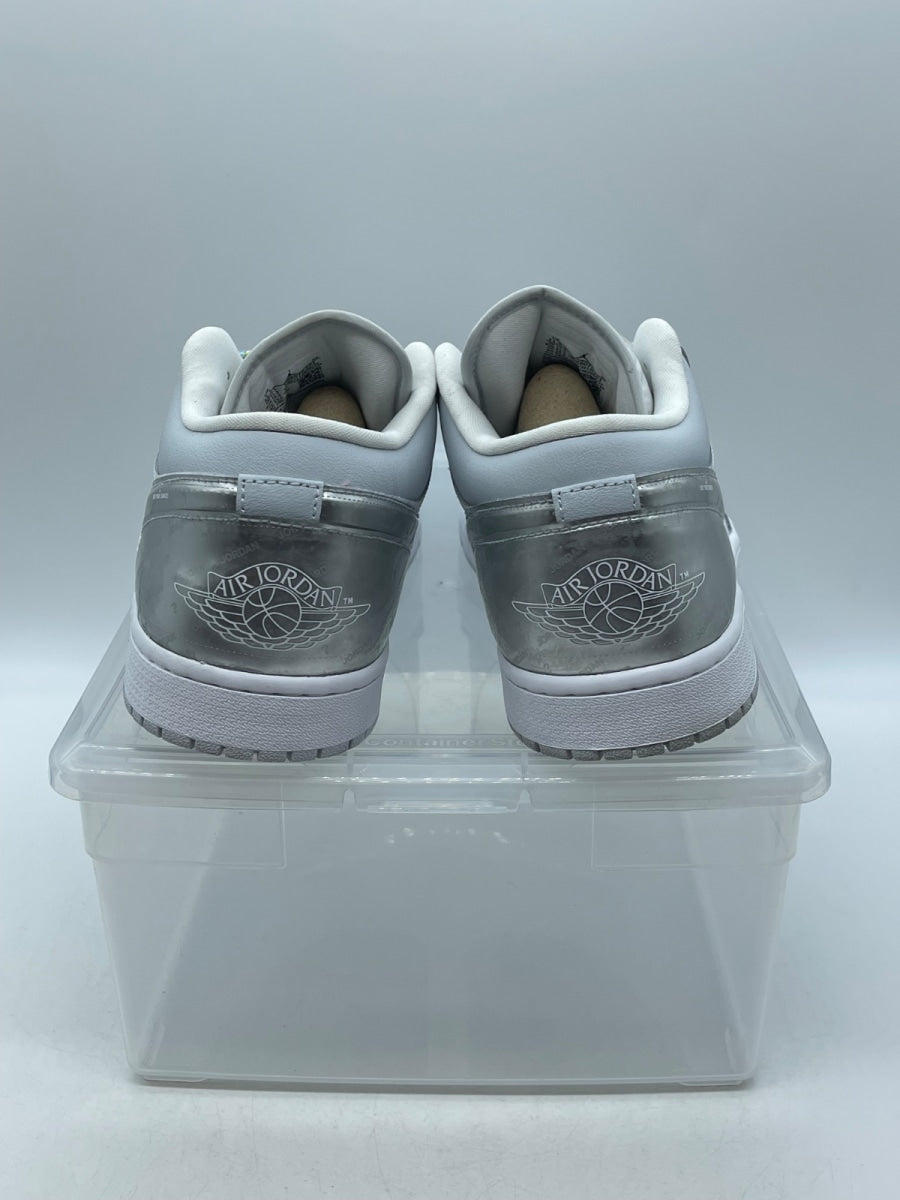 Jordan 1 Low SE Tear Away Silver 11.5 (Moderately Worn Pre-Owned)JordanWhite/Metallic Silver-White-Pure Platinum - Image 3