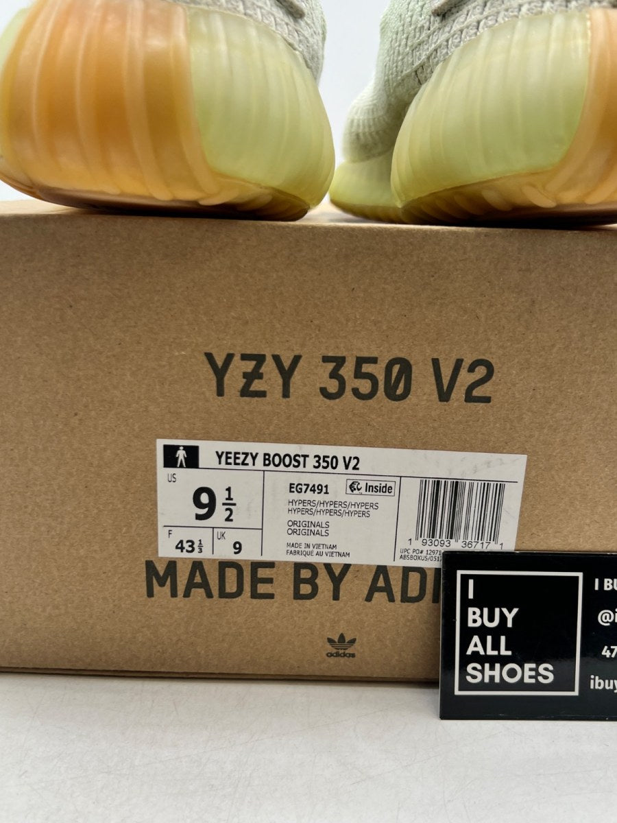 adidas Yeezy Boost 350 V2 Hyperspace 9.5 (Moderately Worn Pre-Owned) - Image 6