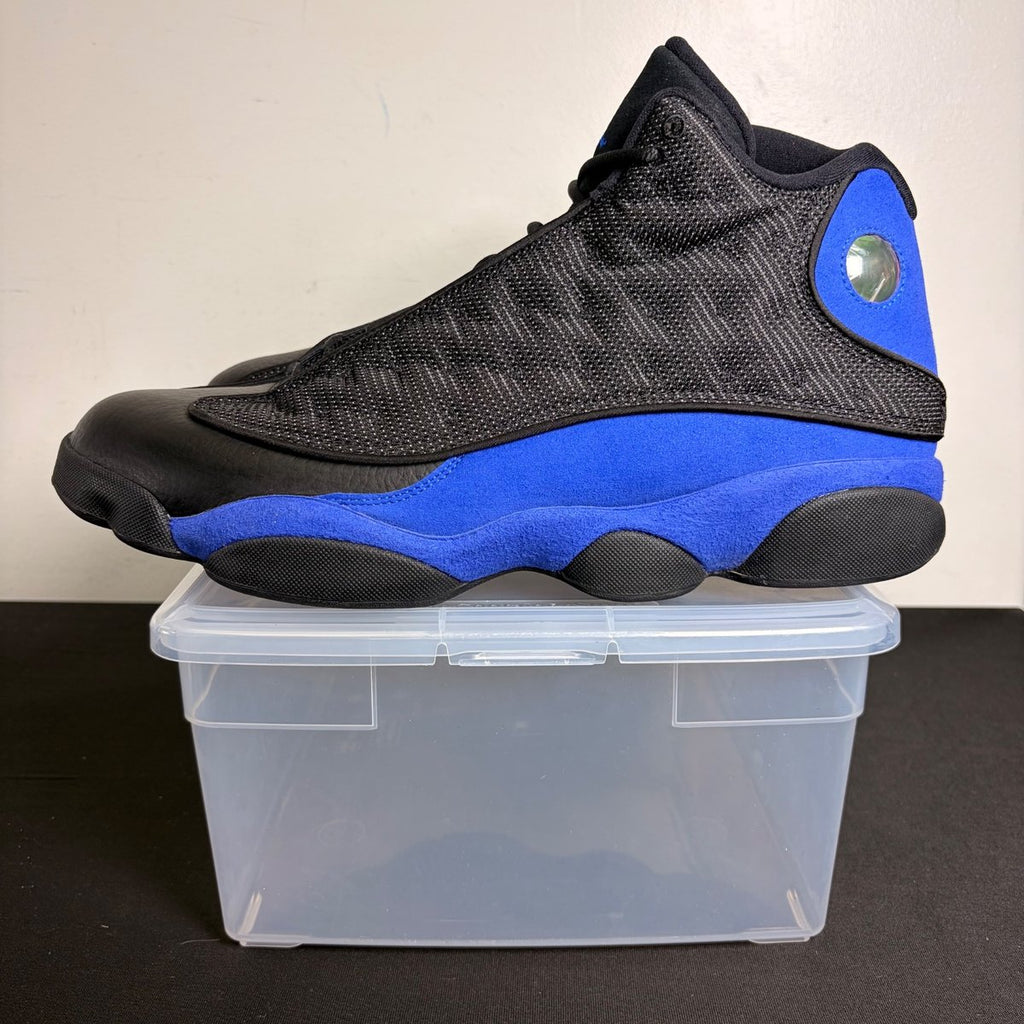 Jordan 13 Retro Black Hyper Royal (Size 14) - Image 3