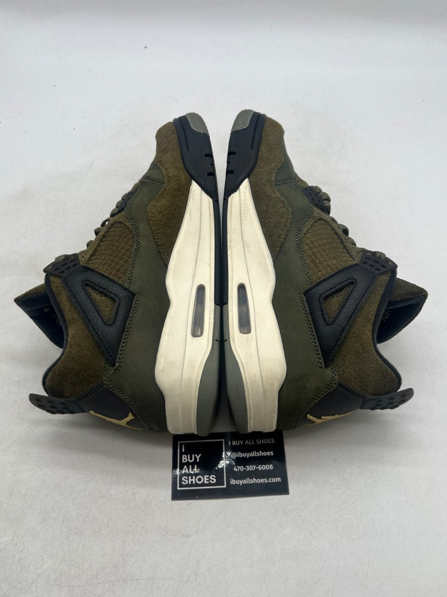 Jordan 4 Retro SE Craft Medium Olive 9.5 (Moderately Worn Pre-Owned) - Image 6