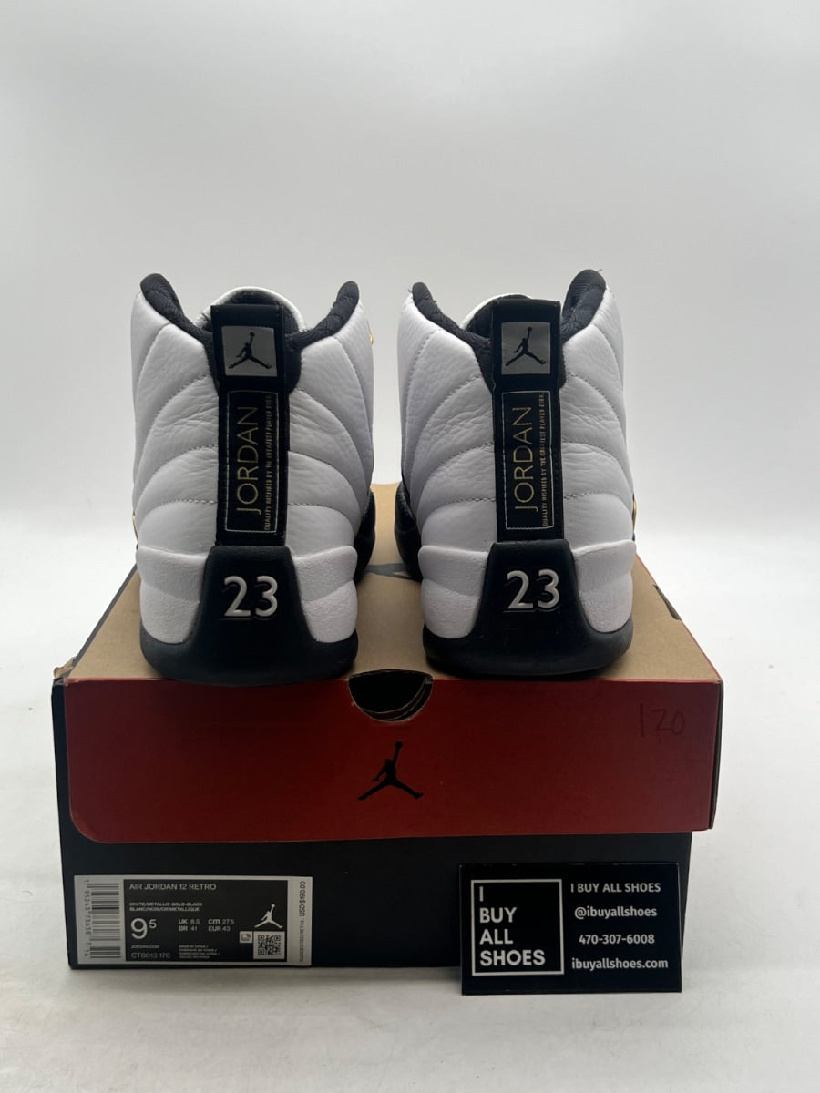 Jordan 12 Retro Royalty Taxi 9.5 (Lightly Worn Pre-Owned) - Image 3