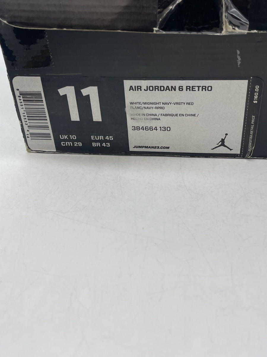 Jordan 6 Retro Olympic London (2012) 11 (Moderately Worn Pre-Owned) - Image 9