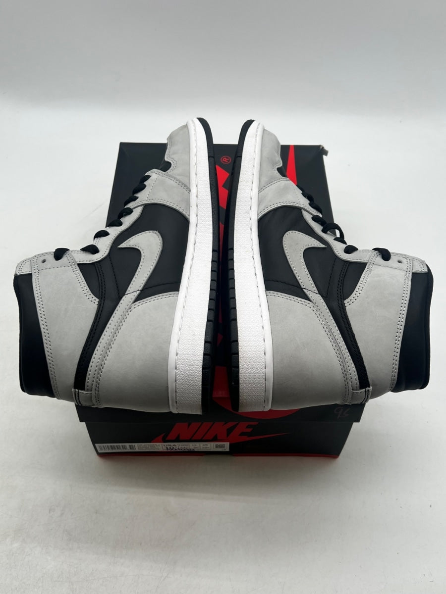 Jordan 1 Retro High Shadow 2.0 10.5 (Lightly Worn Pre-Owned)JordanBlack/White-Light Smoke Grey - Image 9