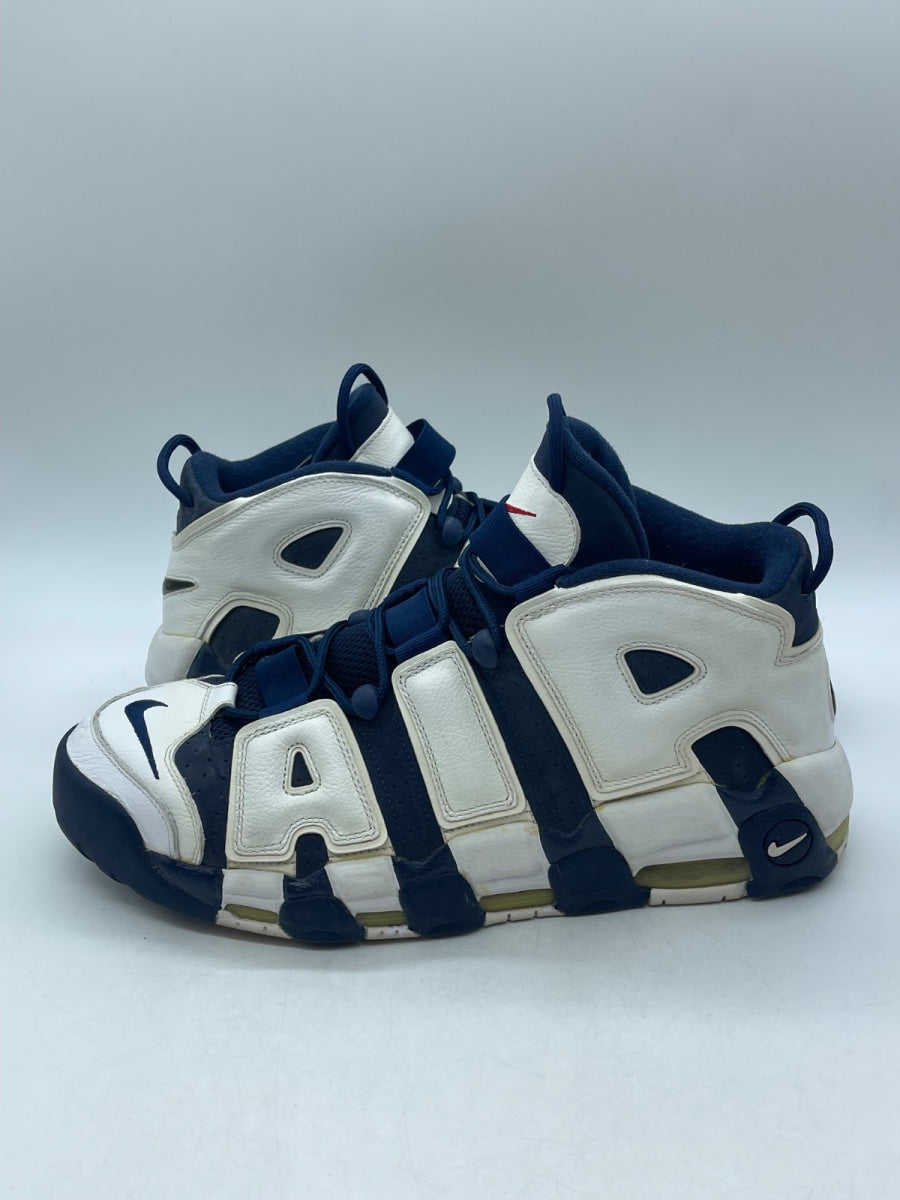 Nike Air More Uptempo HOH Olympic 13 (Moderately Worn Pre-Owned)NikeMidnight Navy/Midnight Navy-White-Sport Red - Image 1
