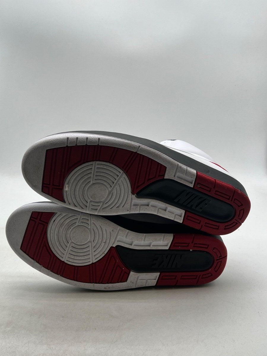 Jordan 2 Retro OG Chicago (2022) 14 (Lightly Worn Pre-Owned)JordanWhite/Varsity Red/Black - Image 7