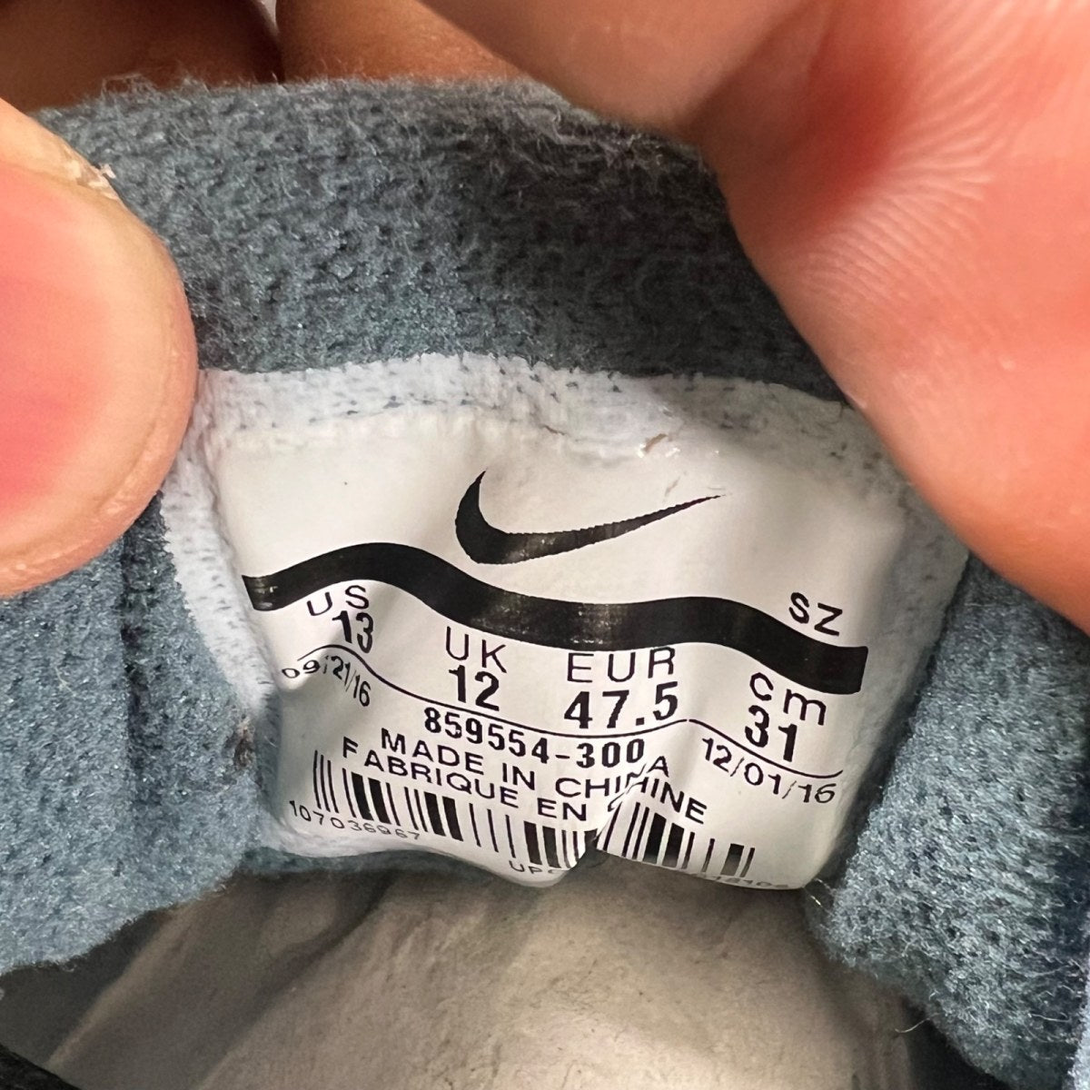 Nike Air Max 1 Pinnacle Iced Jade 13 (Lightly Worn Pre-Owned)NikeIced Jade/Cargo Khaki-Sail - Image 7