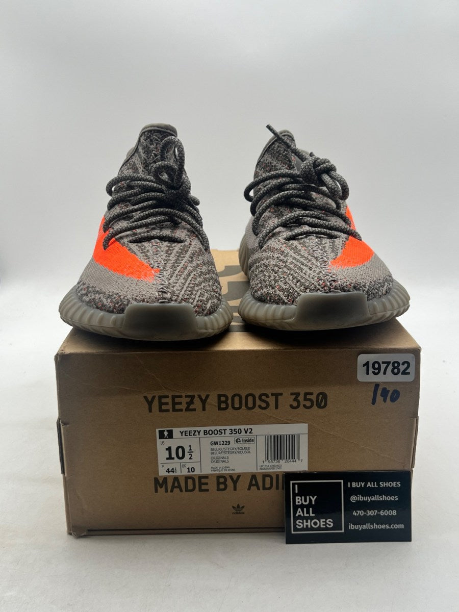 adidas Yeezy Boost 350 V2 Beluga Reflective 10.5 (Lightly Worn Pre-Owned) - Image 2
