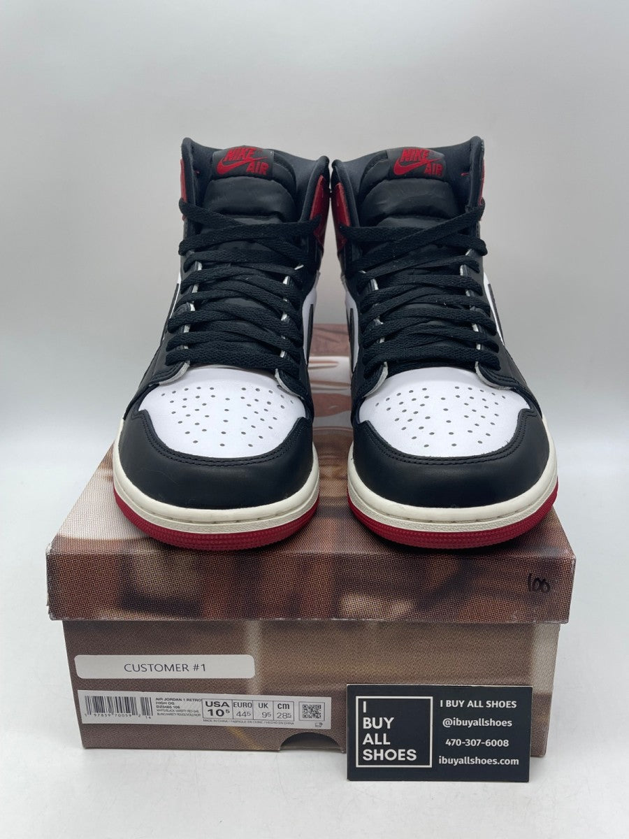 Jordan 1 Retro High OG Black Toe Reimagined 10.5 (Moderately Worn Pre-Owned) - Image 2