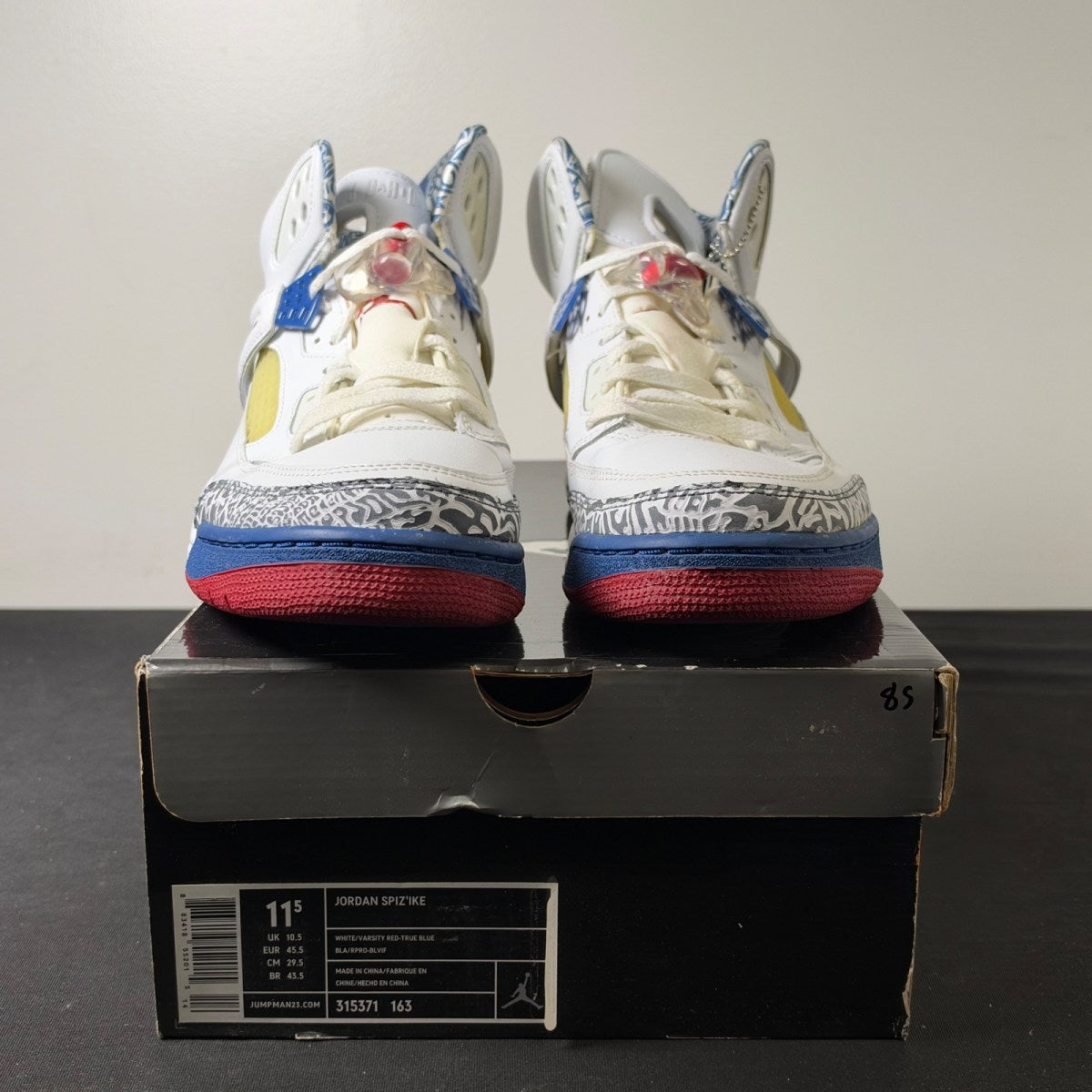 Jordan Spizike True Blue (2007) (Size 11.5) - Image 2