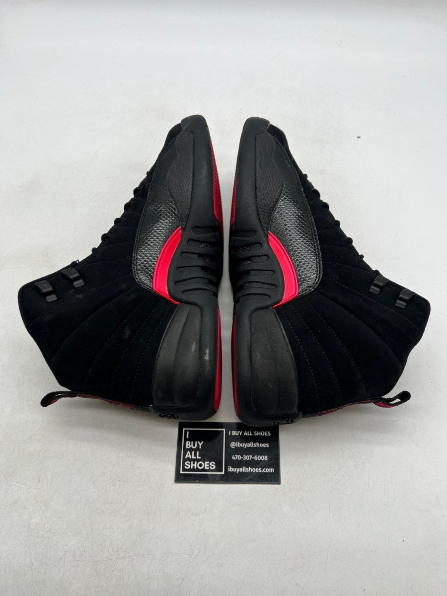 Jordan 12 Retro Black Rush Pink (GS) 9.5Y (Lightly Worn Pre-Owned) - Image 6