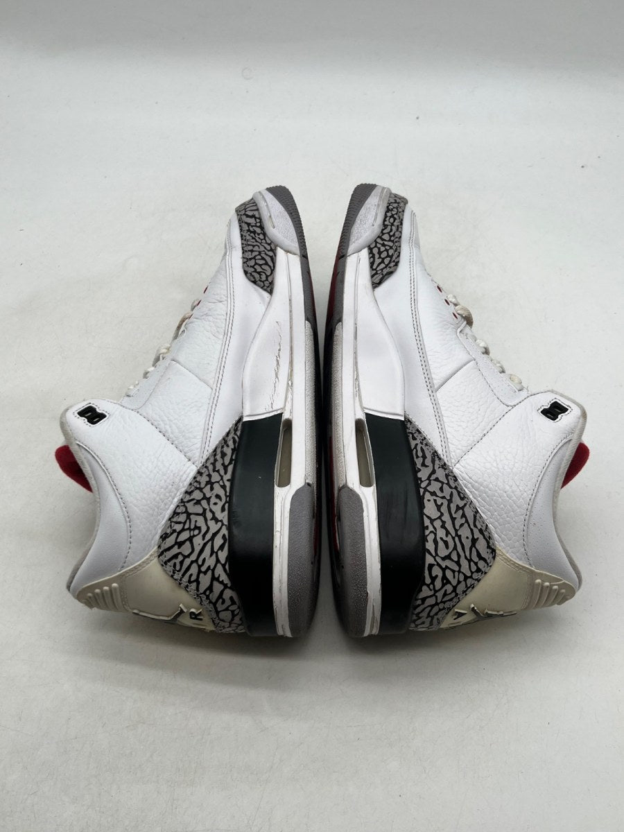 Jordan 3 Retro White Cement (2011) 11.5 (Heavily Worn Pre-Owned) - Image 8