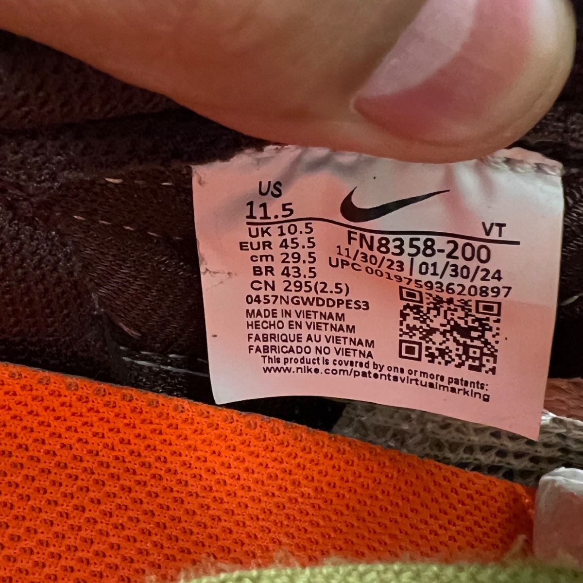 Nike Air Max 1 '86 OG Camo Light Lemon Twist 11.5 (Lightly Worn Pre-Owned)NikeEarth/Light Lemon Twist/Oil Green - Image 7