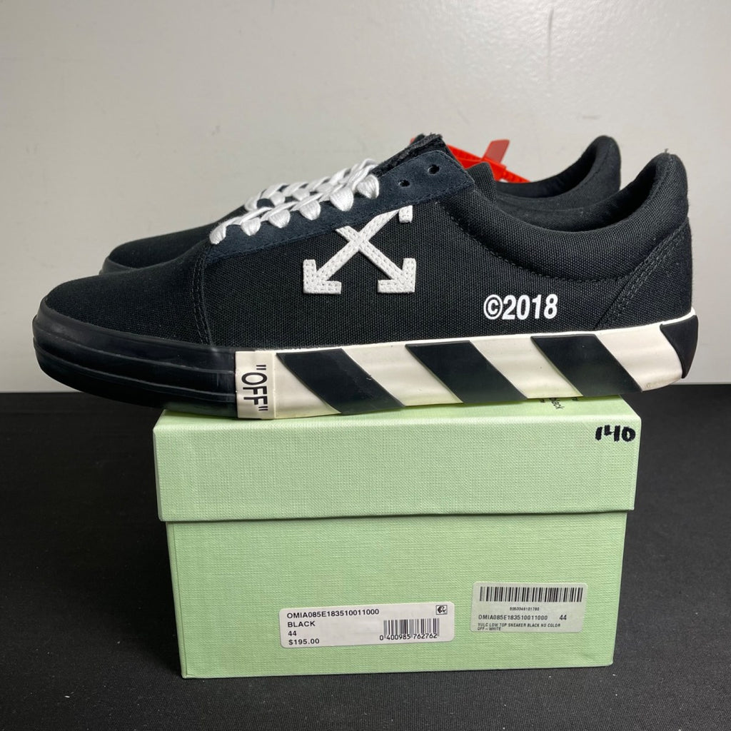 OFF-WHITE Vulc Low Black (Size 44) - Image 3