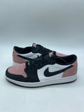 Jordan 1 Low OG Bleached Coral 12 (Moderately Worn Pre-Owned)JordanBlack/Bleached Coral-White-Grey Fog - Image 1