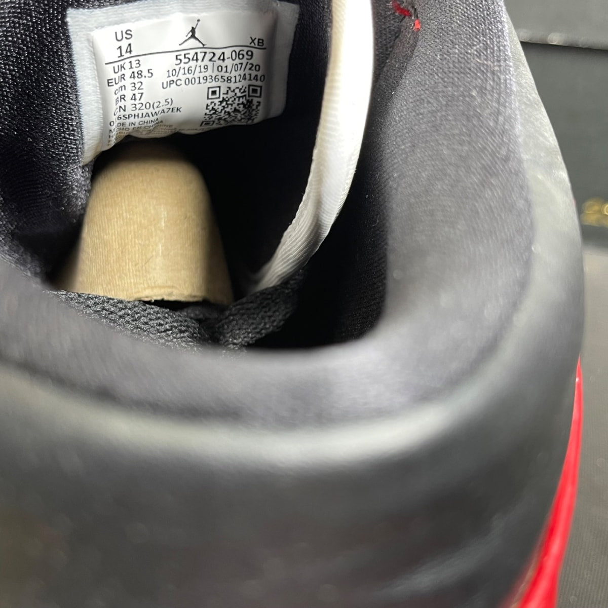 Jordan 1 Mid Chicago Toe (Size 14) - Image 6