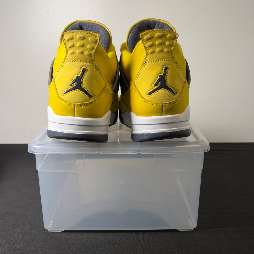 Jordan 4 Retro Lightning (2021) (Size 10.5) - Image 4