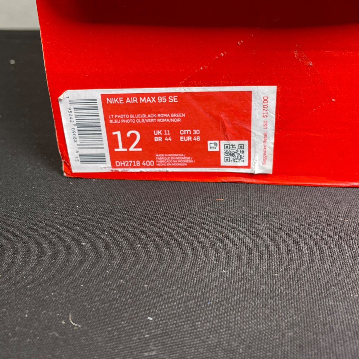 Nike Air Max 95 SE Air Max Running Club Photo Blue (Size 12) - aux