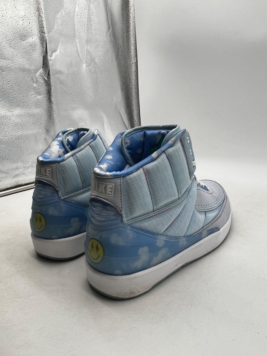 Jordan 2 Retro J Balvin 13 (Lightly Worn Pre-Owned)JordanCelestine Blue/White-Multi-Color - Image 3