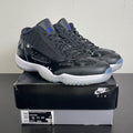 Jordan 11 Retro Low IE Space Jam 11 (Moderately Worn Pre-Owned)JordanBlack/Concord-White - Image 1