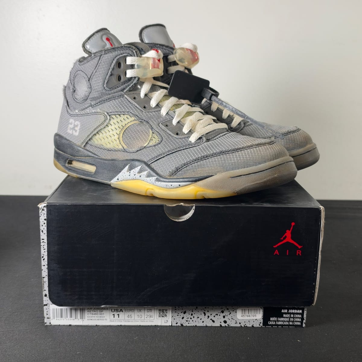 Jordan 5 Retro Off-White Muslin (Size 11) - aux