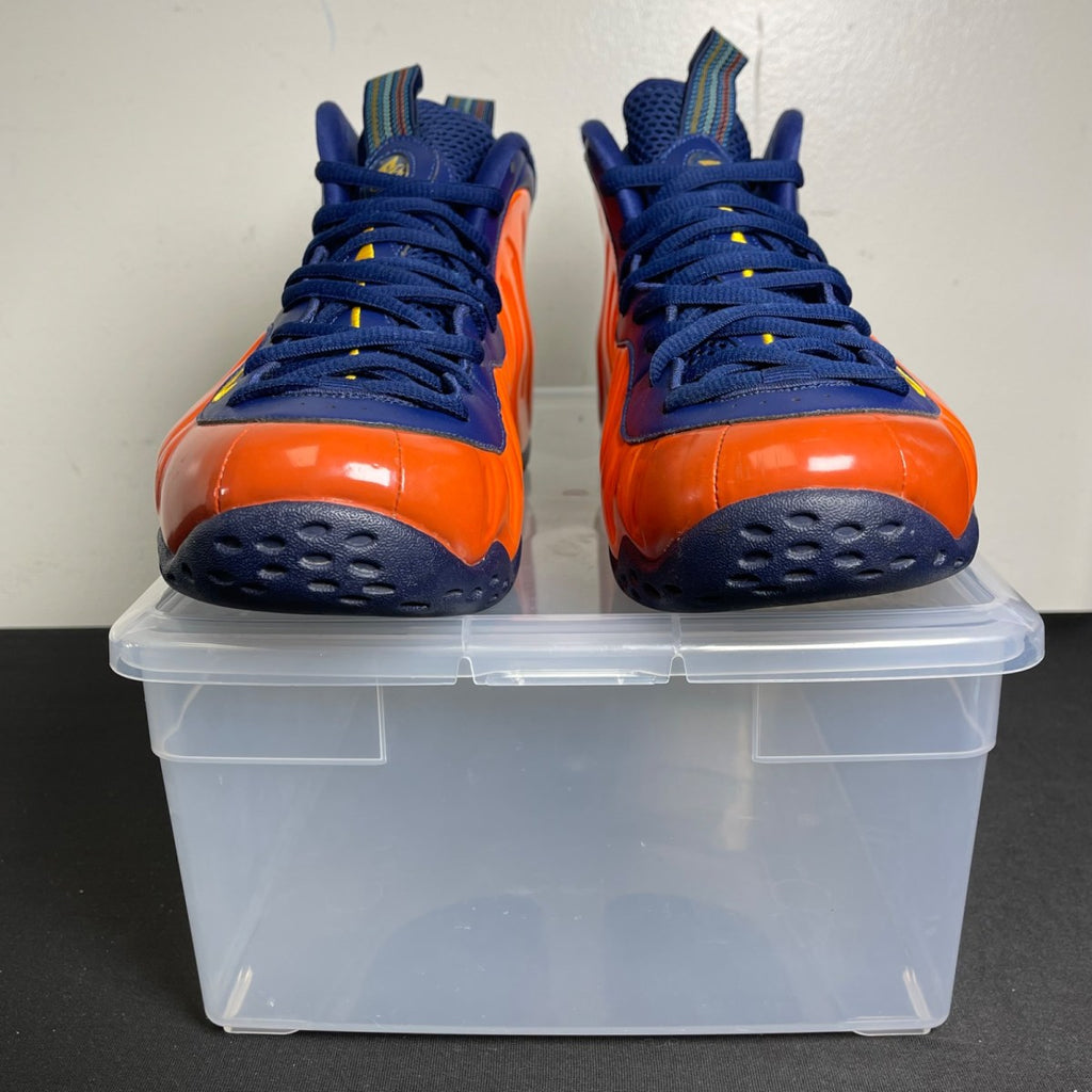 Nike Air Foamposite One Blue Void Rugged Orange (Size 10) - Image 2