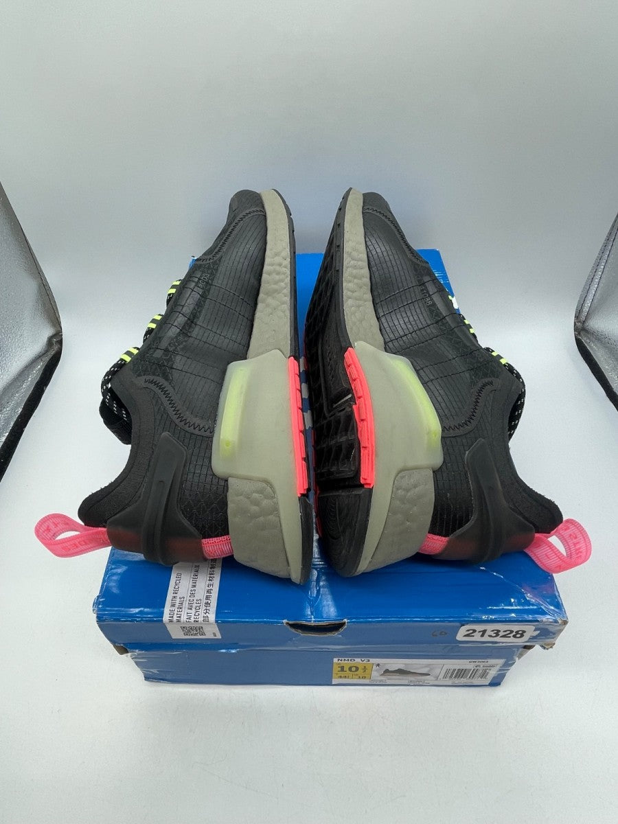 adidas NMD V3 Black Signal Green Solar Red 10.5 (Moderately Worn Pre-Owned)adidasCore Black/Core Black/Signal Green - Image 6