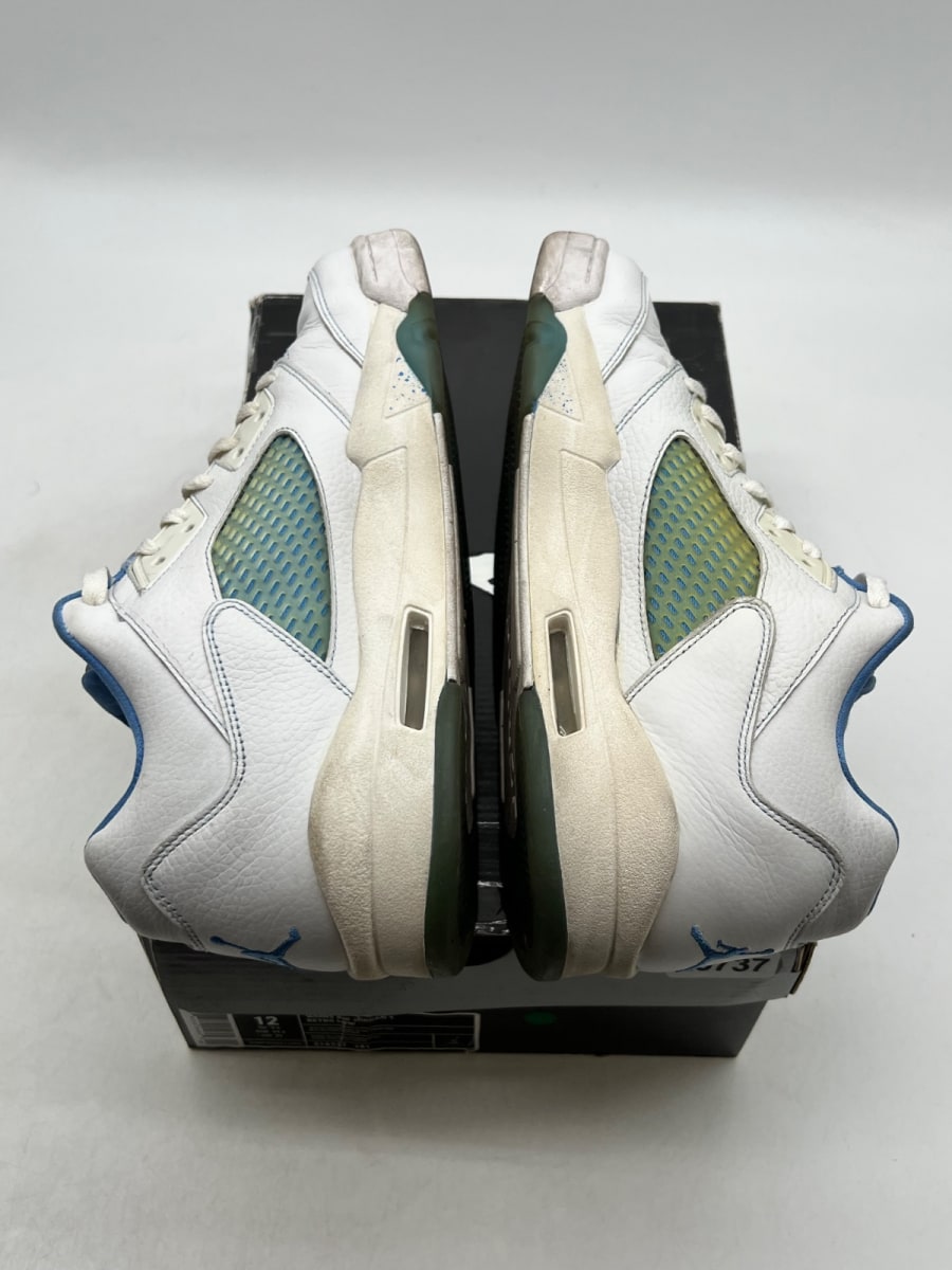 Jordan 5 Retro Low University Blue (Women's) 12W (Moderately Worn Pre-Owned) - Image 8
