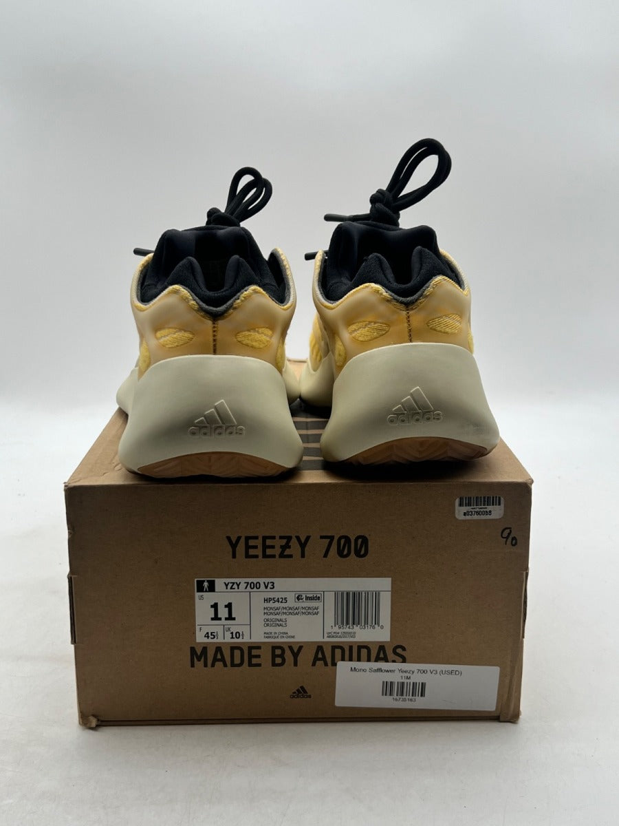 adidas Yeezy 700 V3 Mono Safflower 11 (Lightly Worn Pre-Owned) - Image 3