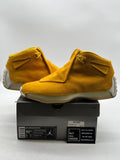Jordan 18 Retro Yellow Ochre 11.5 (Lightly Worn Pre-Owned) - Image 1