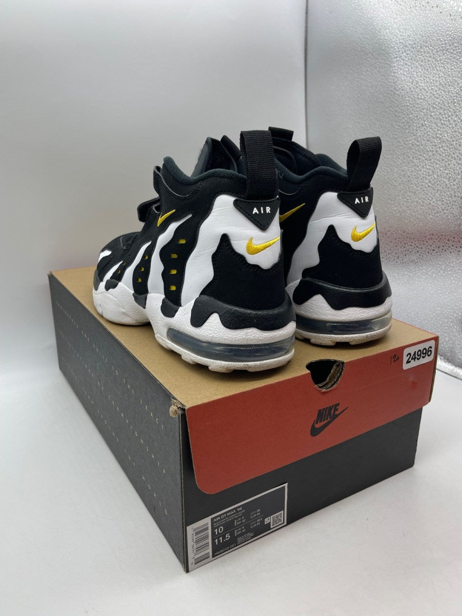 Nike Air DT Max '96 Black White (2024) 10 (Moderately Worn Pre-Owned)NikeBlack/White/Varsity Maize - Image 4