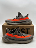 adidas Yeezy Boost 350 V2 Beluga Reflective 10.5 (Lightly Worn Pre-Owned)adidasReflective/Steeple Grey/Solar Red - Image 1