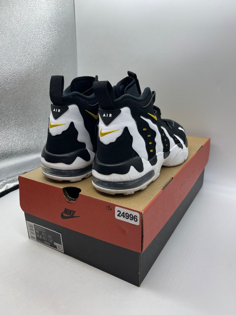Nike Air DT Max '96 Black White (2024) 10 (Moderately Worn Pre-Owned)NikeBlack/White/Varsity Maize - Image 5